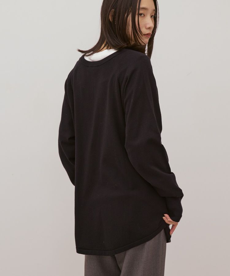 AMERICAN HOLIC「バイパチ2WAYヘンリーネックニットプルオーバー＜静電気軽減＞」|ニット・セーター|