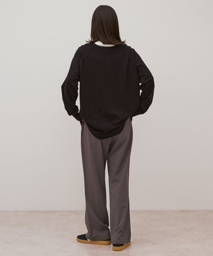 AMERICAN HOLIC「バイパチ2WAYヘンリーネックニットプルオーバー＜静電気軽減＞」|ニット・セーター|