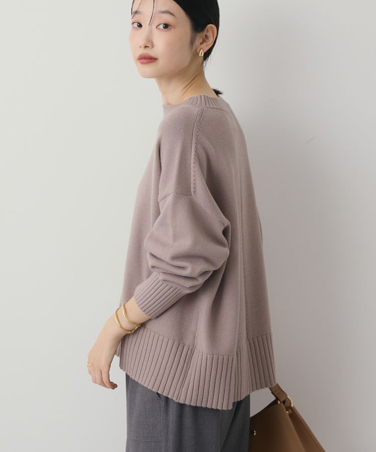 AMERICAN HOLIC「バイパチモックネックニットプルオーバー＜静電気軽減＞」|ニット・セーター|