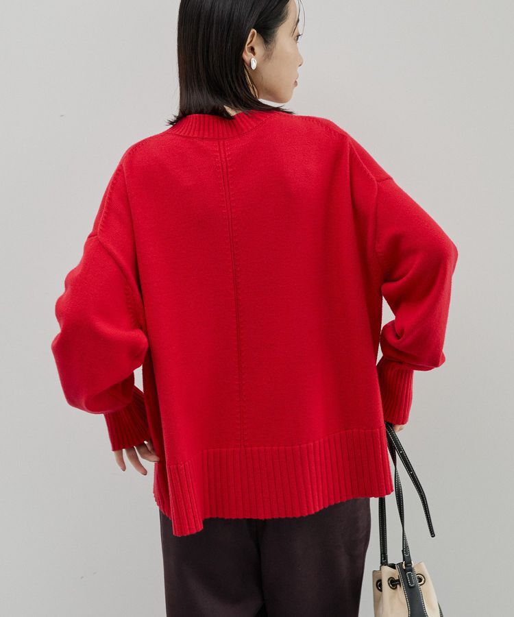 AMERICAN HOLIC「バイパチモックネックニットプルオーバー＜静電気軽減＞」|ニット・セーター|