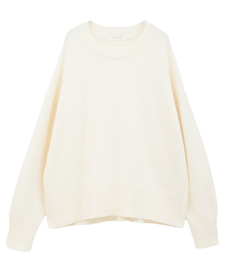 AMERICAN HOLIC「バイパチモックネックニットプルオーバー＜静電気軽減＞」|ニット・セーター|