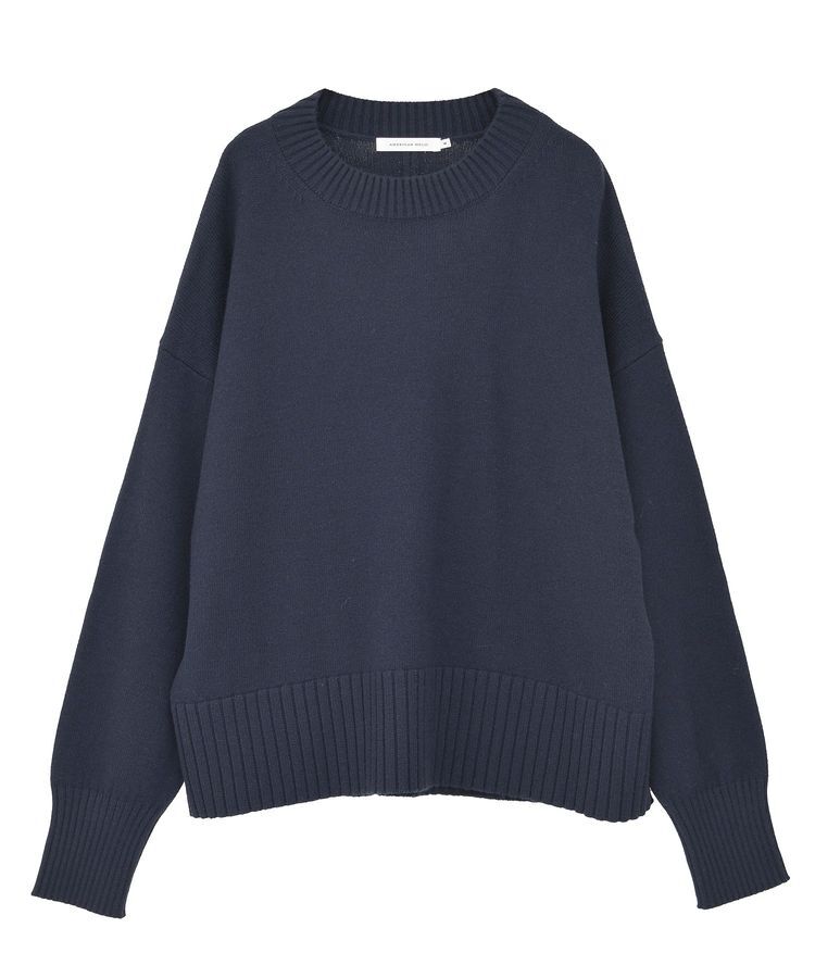 AMERICAN HOLIC「バイパチモックネックニットプルオーバー＜静電気軽減＞」|ニット・セーター|