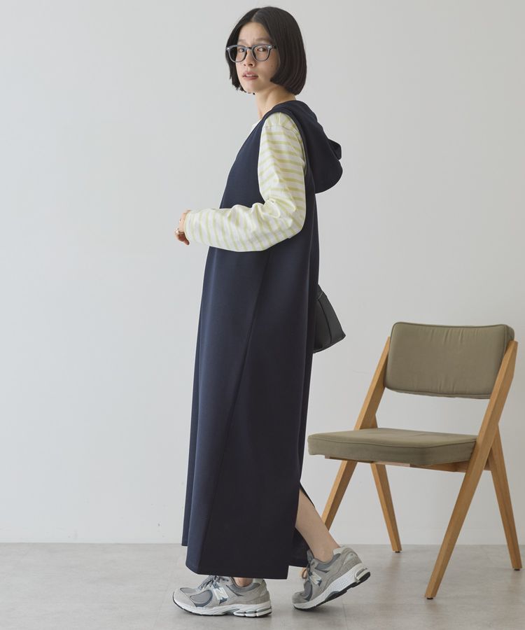 AMERICAN HOLIC「スキッパーポンチパーカーワンピース」|ワンピース|