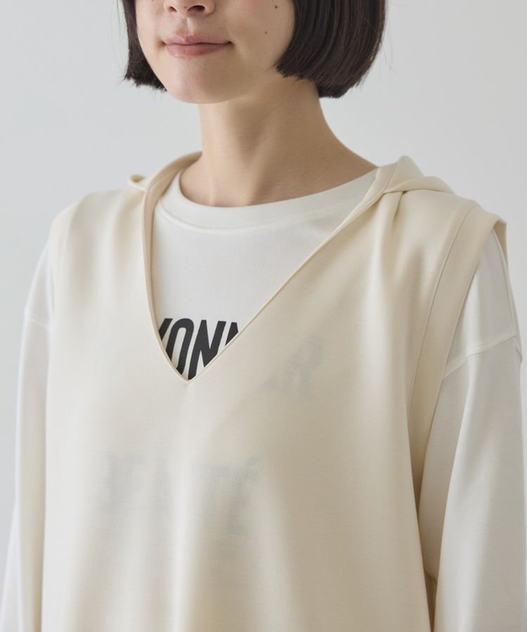 AMERICAN HOLIC「スキッパーポンチパーカーワンピース」|ワンピース|