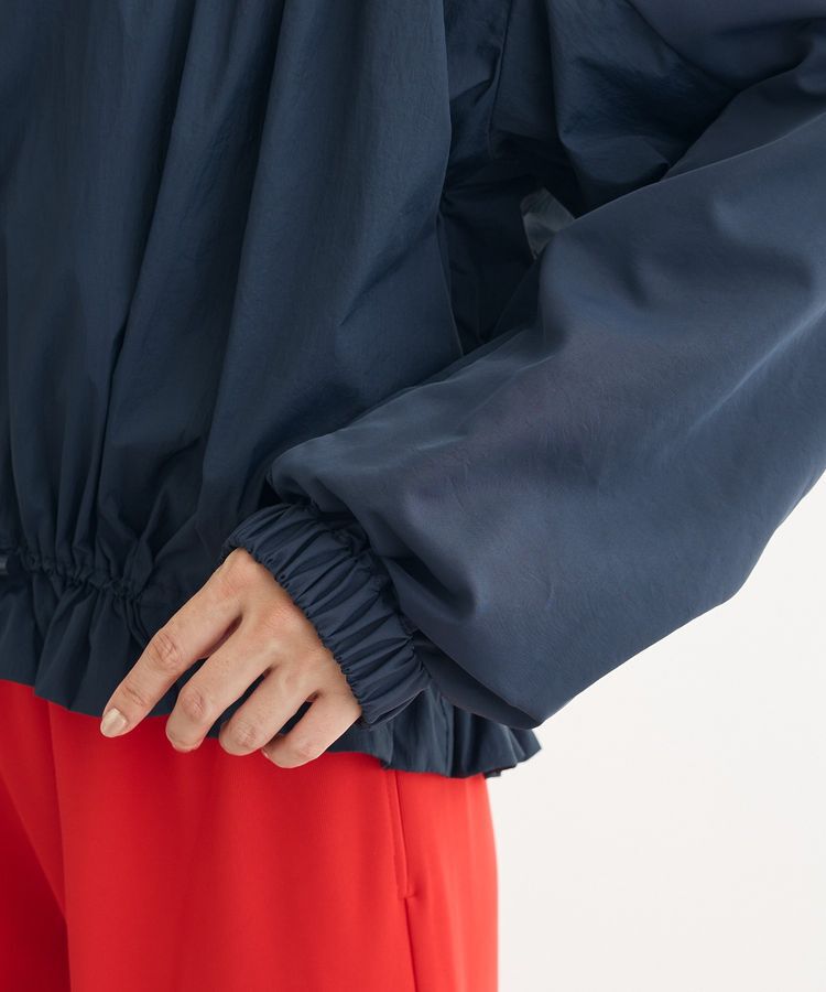 armonia「ギャザーナイロンブルゾン」|ブルゾン・スタジャン|