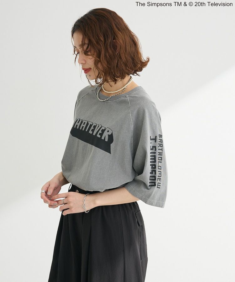 Green Parks「The SimpsonsピグメントラグランTEE」|Tシャツ・カットソー|