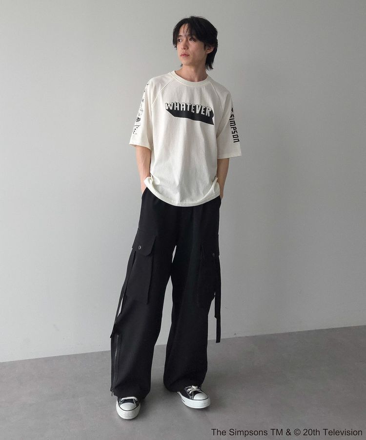 Green Parks「The SimpsonsピグメントラグランTEE」|Tシャツ・カットソー|