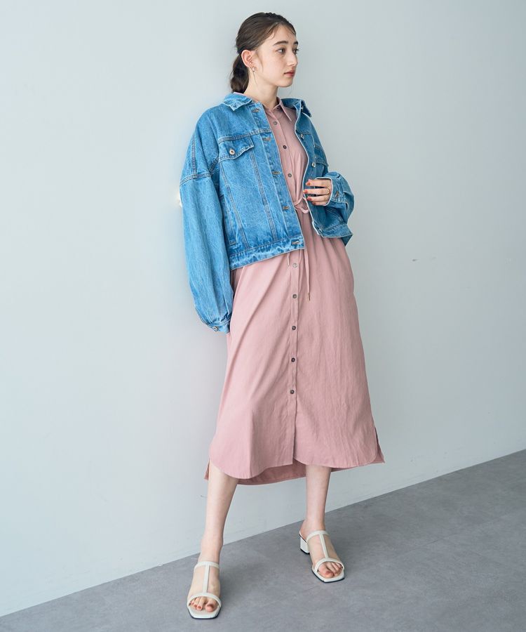 Editt by YECCA VECCA「フリンジデニムジャケット」|テーラードジャケット|