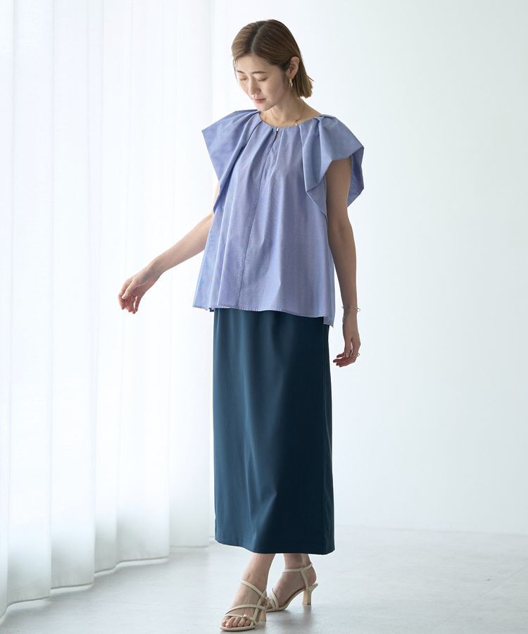 YECCA VECCA「フレアブラウス」|シャツ・ブラウス|