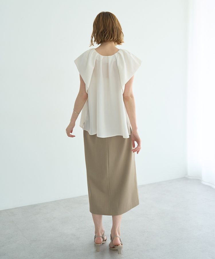 YECCA VECCA「フレアブラウス」|シャツ・ブラウス|