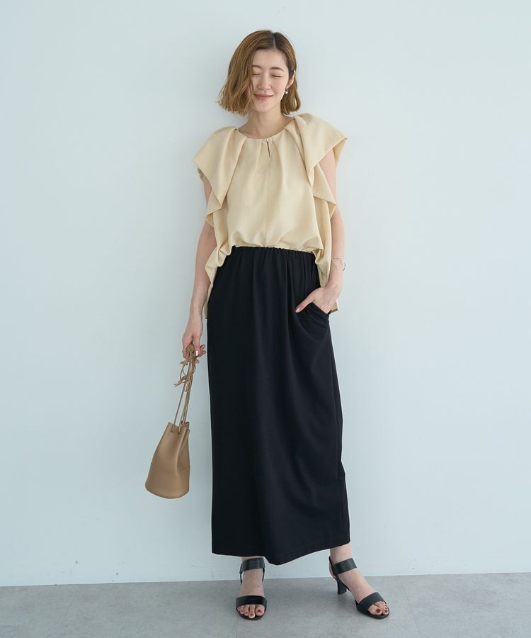 YECCA VECCA「フレアブラウス」|シャツ・ブラウス|