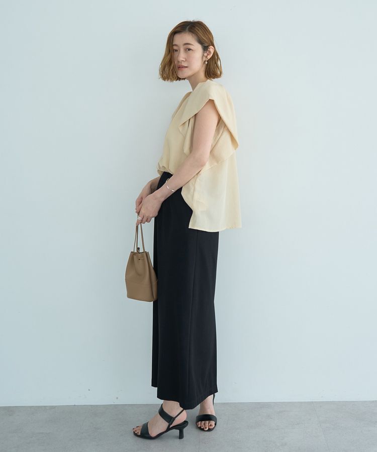 YECCA VECCA「フレアブラウス」|シャツ・ブラウス|