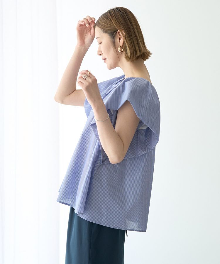 YECCA VECCA「フレアブラウス」|シャツ・ブラウス|