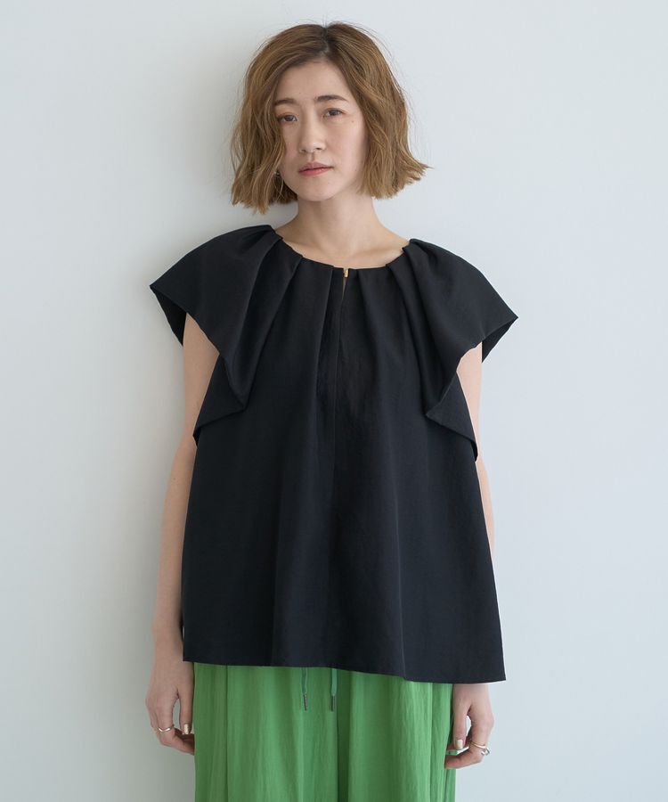 YECCA VECCA「フレアブラウス」|シャツ・ブラウス|