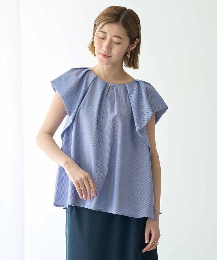 YECCA VECCA「フレアブラウス」|シャツ・ブラウス|