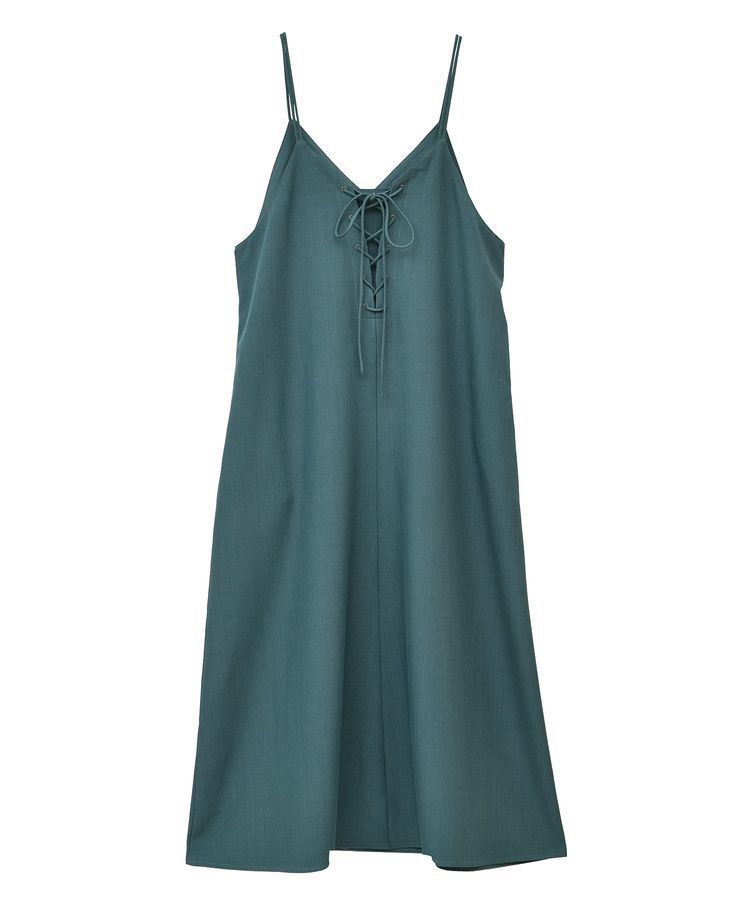 YECCA VECCA「2wayレースアップキャミワンピース」|ワンピース|