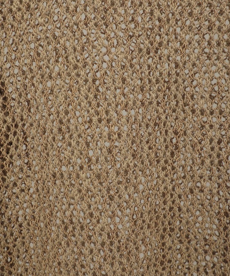 Editt by YECCA VECCA「スラブメッシュルーズニット」|ニット・セーター|