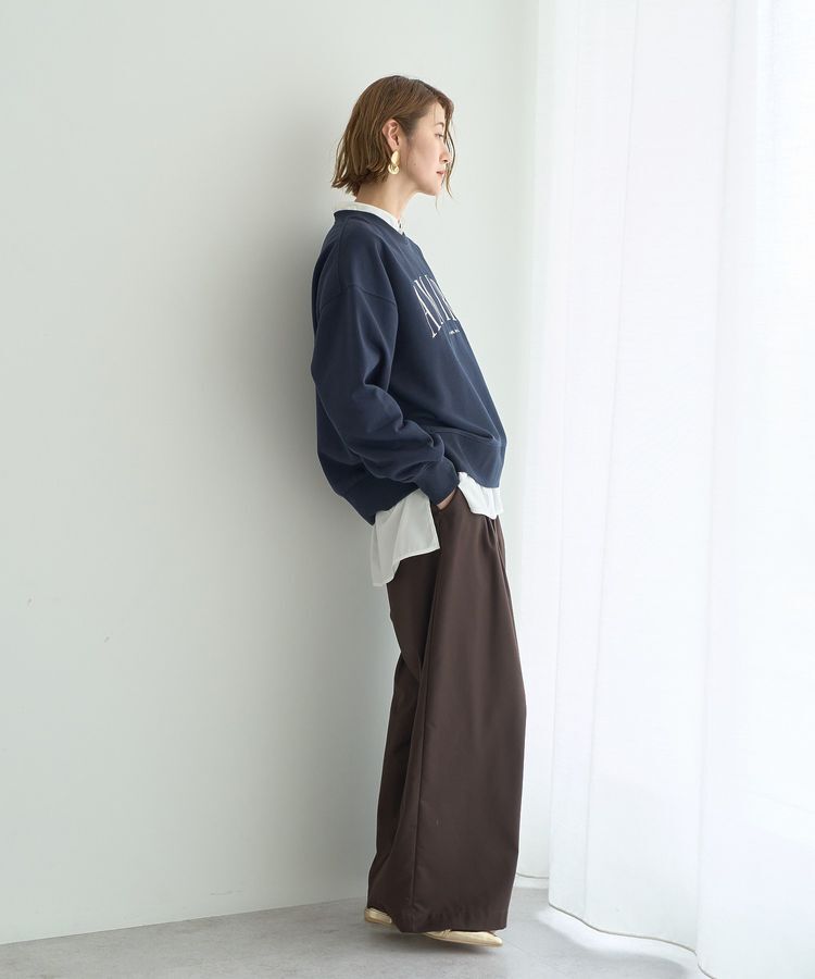 YECCA VECCA「ベルト付き2wayタックワイドパンツ」|その他|