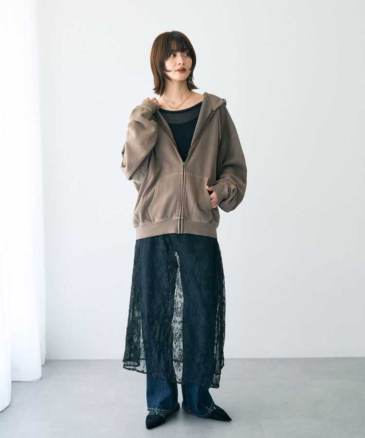 YECCA VECCA「クルーネックシアーインナー」|インナー|