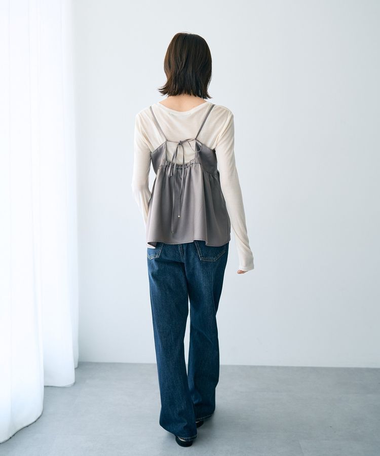 YECCA VECCA「クルーネックシアーインナー」|インナー|