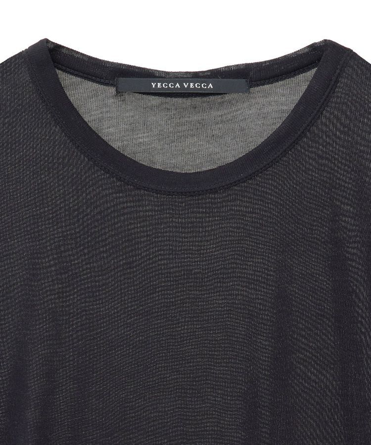 YECCA VECCA「クルーネックシアーインナー」|インナー|