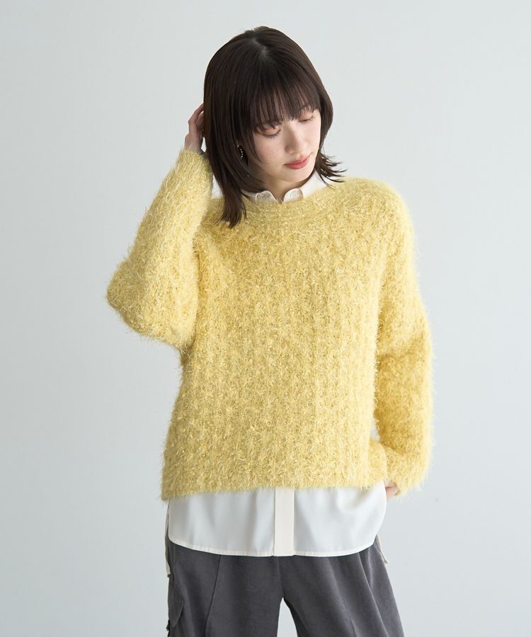 YECCA VECCA「ヴィンテージサテンシャツ」|シャツ・ブラウス|