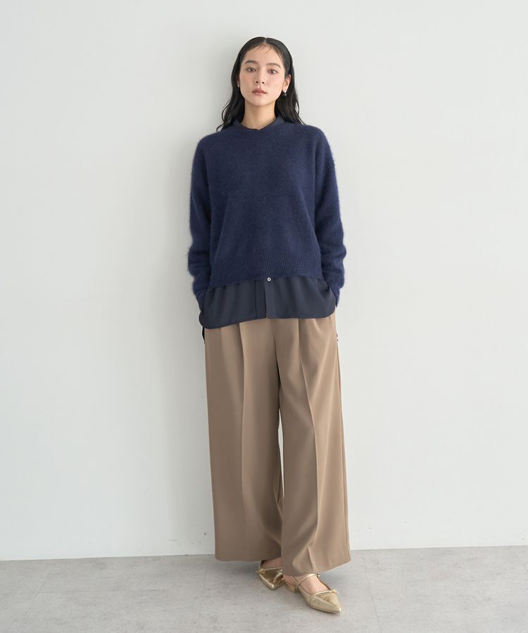 YECCA VECCA「ヴィンテージサテンシャツ」|シャツ・ブラウス|