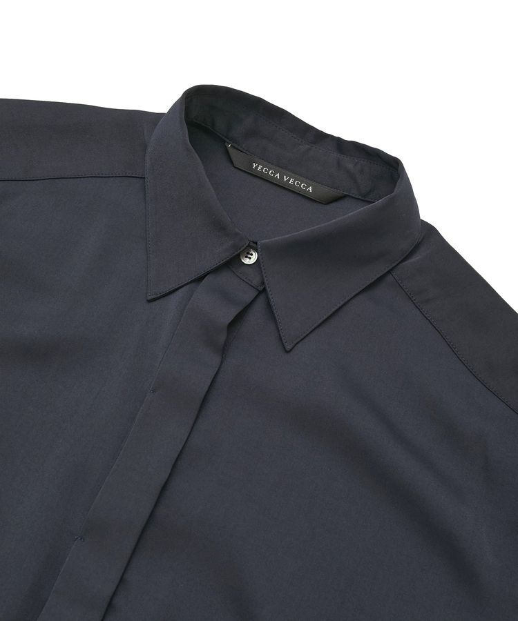 YECCA VECCA「ヴィンテージサテンシャツ」|シャツ・ブラウス|