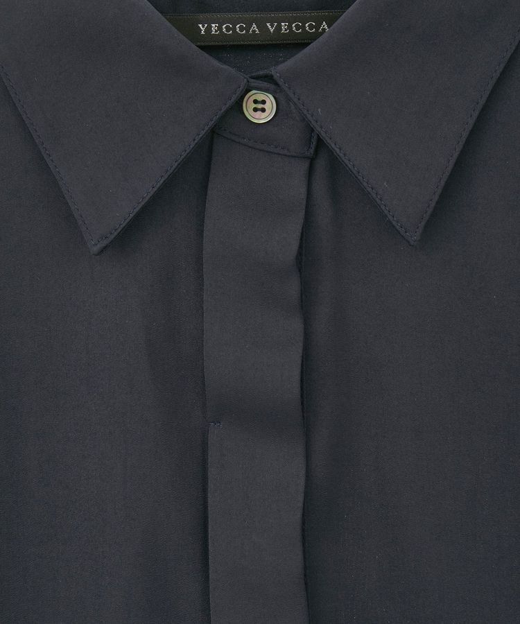 YECCA VECCA「ヴィンテージサテンシャツ」|シャツ・ブラウス|