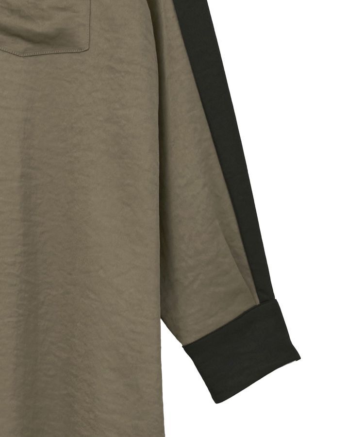 Editt by YECCA VECCA「ヴィンテージサテンシャツワンピース」|ワンピース|