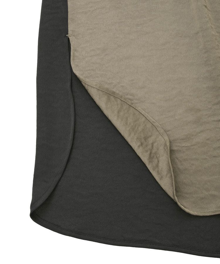 Editt by YECCA VECCA「ヴィンテージサテンシャツワンピース」|ワンピース|