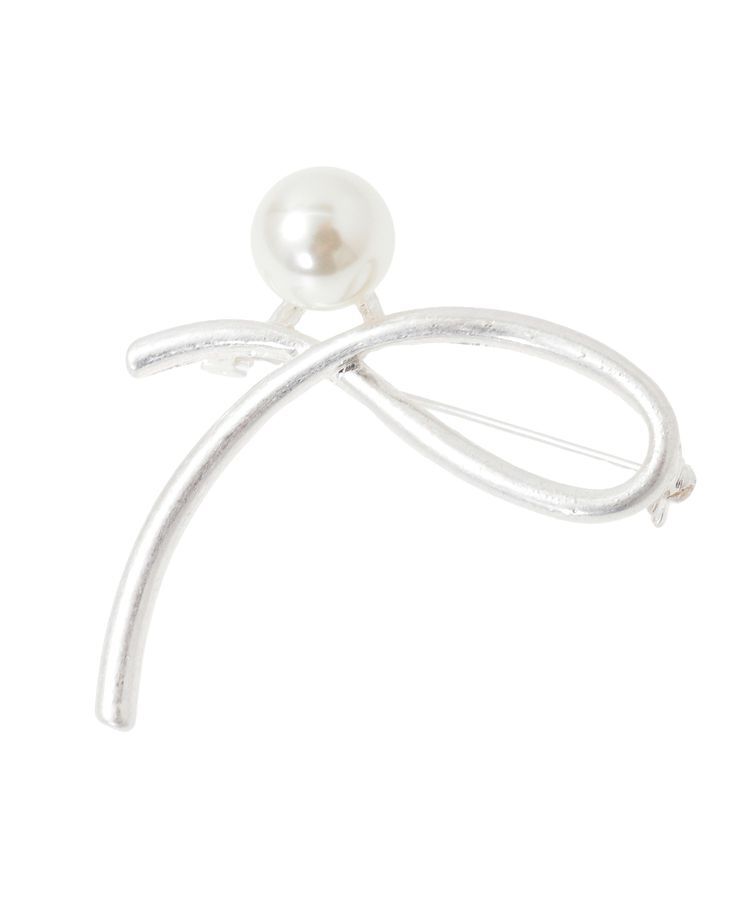 YECCA VECCA「ニュアンスラインパールブローチ」|その他|