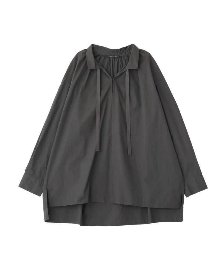 YECCA VECCA「タイプライタースキッパーオーバーシャツ」|シャツ・ブラウス|