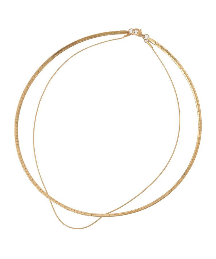 GARAGE OF GOOD CLOTHING「STAINLESS2連チョーカー」|ネックレス|