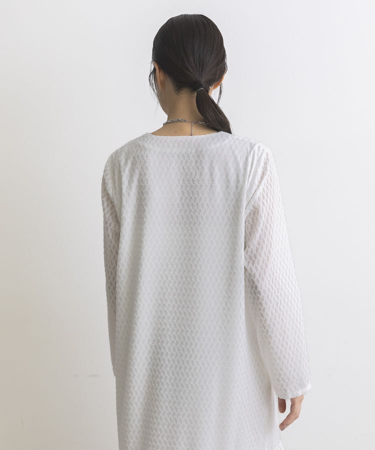 GARAGE OF GOOD CLOTHING「【TORRAZZO DONNA】Sheer JQ Dress」|ワンピース|