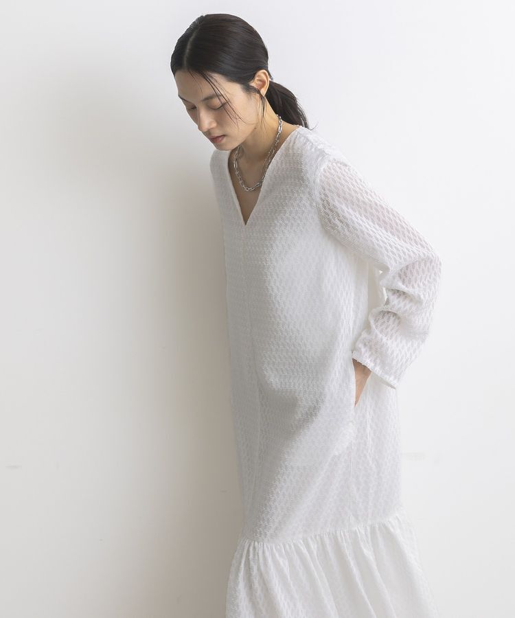 GARAGE OF GOOD CLOTHING「【TORRAZZO DONNA】Sheer JQ Dress」|ワンピース|