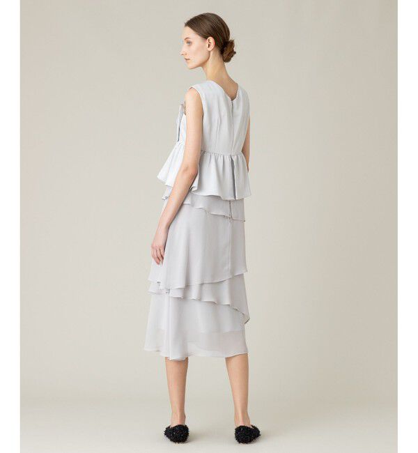 LOULOU WILLOUGHBY「【LOULOU WILLOUGHBY】シフォンミーリアワンピース」|ワンピース|