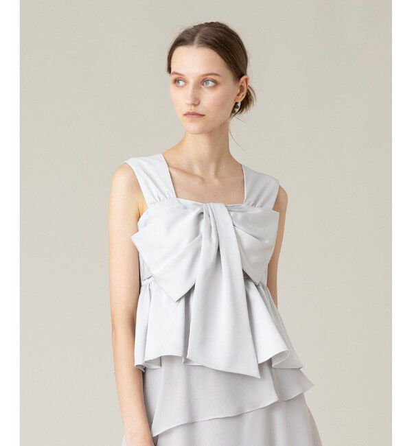 LOULOU WILLOUGHBY「【LOULOU WILLOUGHBY】シフォンミーリアワンピース」|ワンピース|