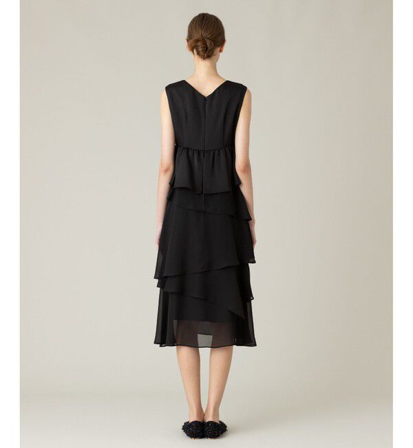 LOULOU WILLOUGHBY「【LOULOU WILLOUGHBY】シフォンミーリアワンピース」|ワンピース|