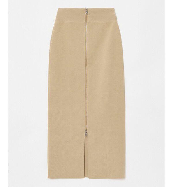 allureville「センタージップ2WAYニットスカート」|タイト|