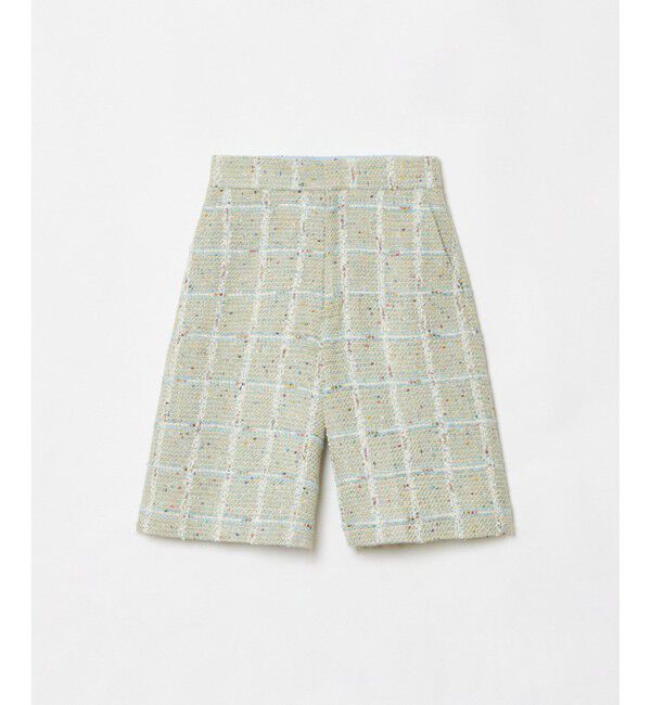 LOULOU WILLOUGHBY「【LOULOU WILLOUGHBY】LINTONツイードハーフパンツ」|その他|