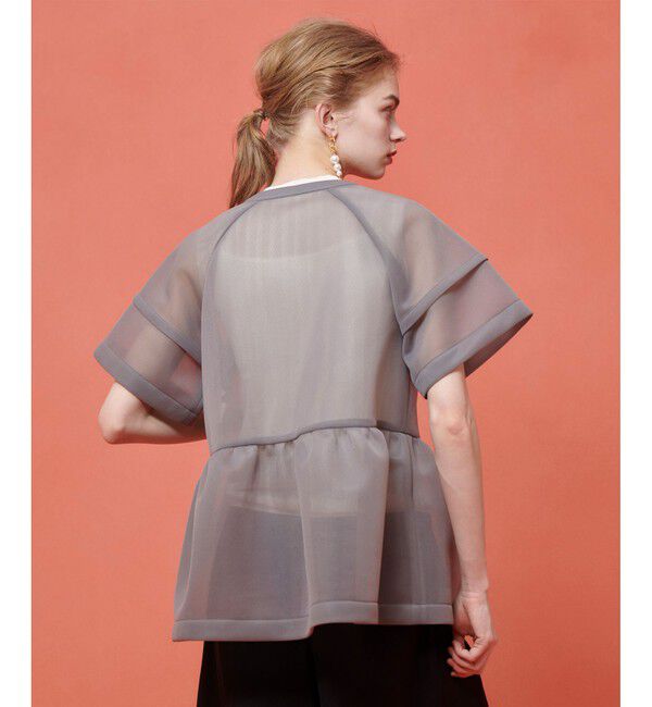 LOULOU WILLOUGHBY「【LOULOU WILLOUGHBY】ダブルラッセルブルゾン」|ブルゾン・スタジャン|