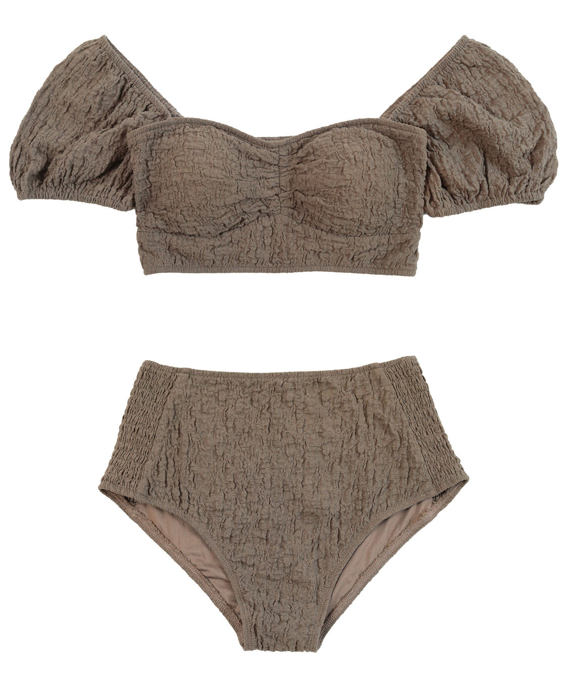 SEA DRESS「2wayショルダー&times;ハイウエストビキニ/水着」|ビキニ|