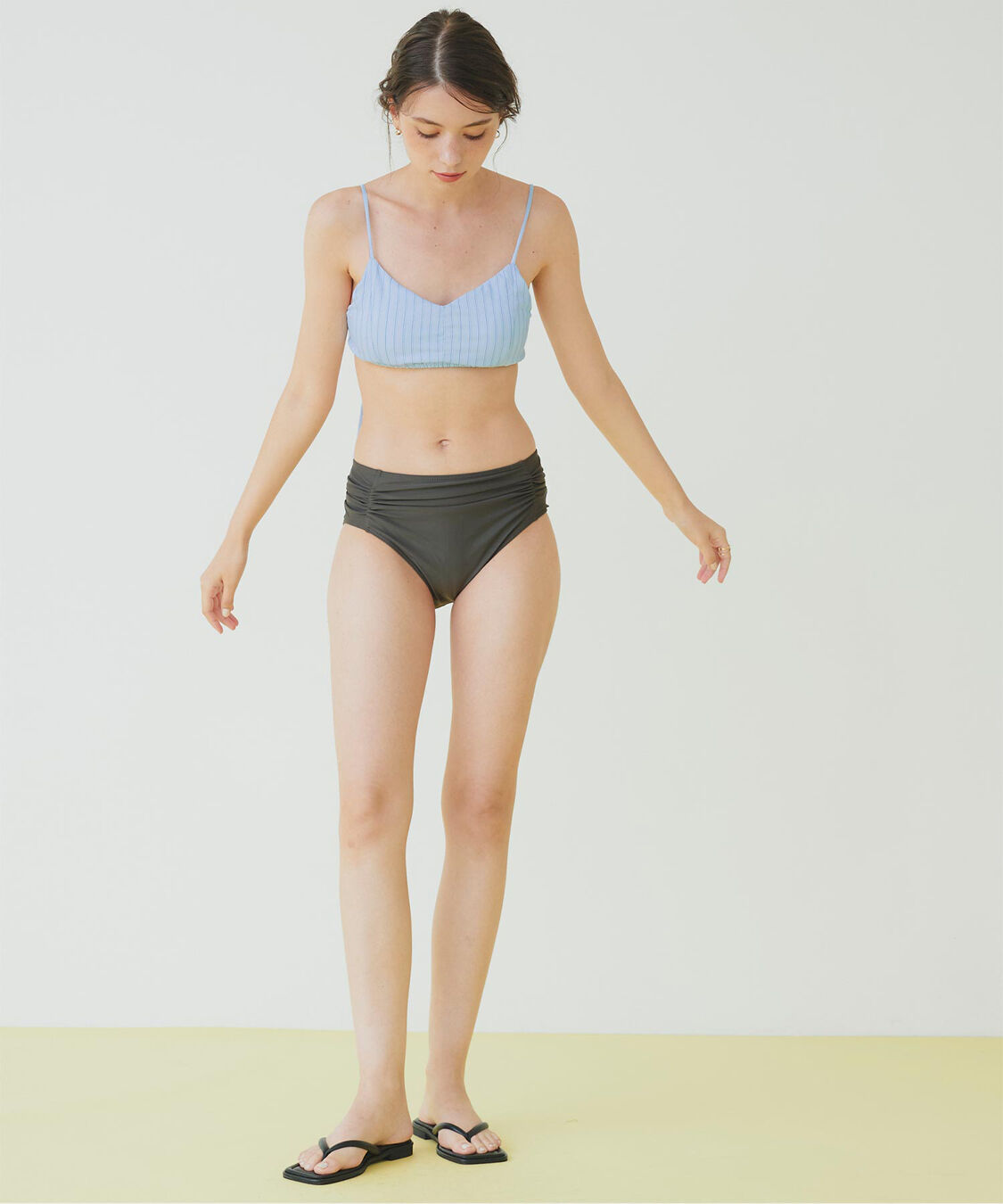 SEA DRESS「シンプルデザインストライプビキニ/水着」|ビキニ|