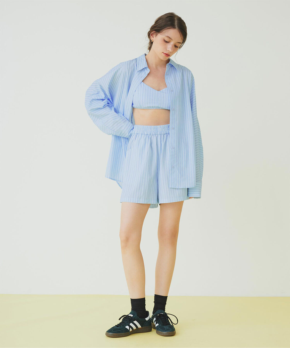 SEA DRESS「シンプルデザインストライプビキニ/水着」|ビキニ|