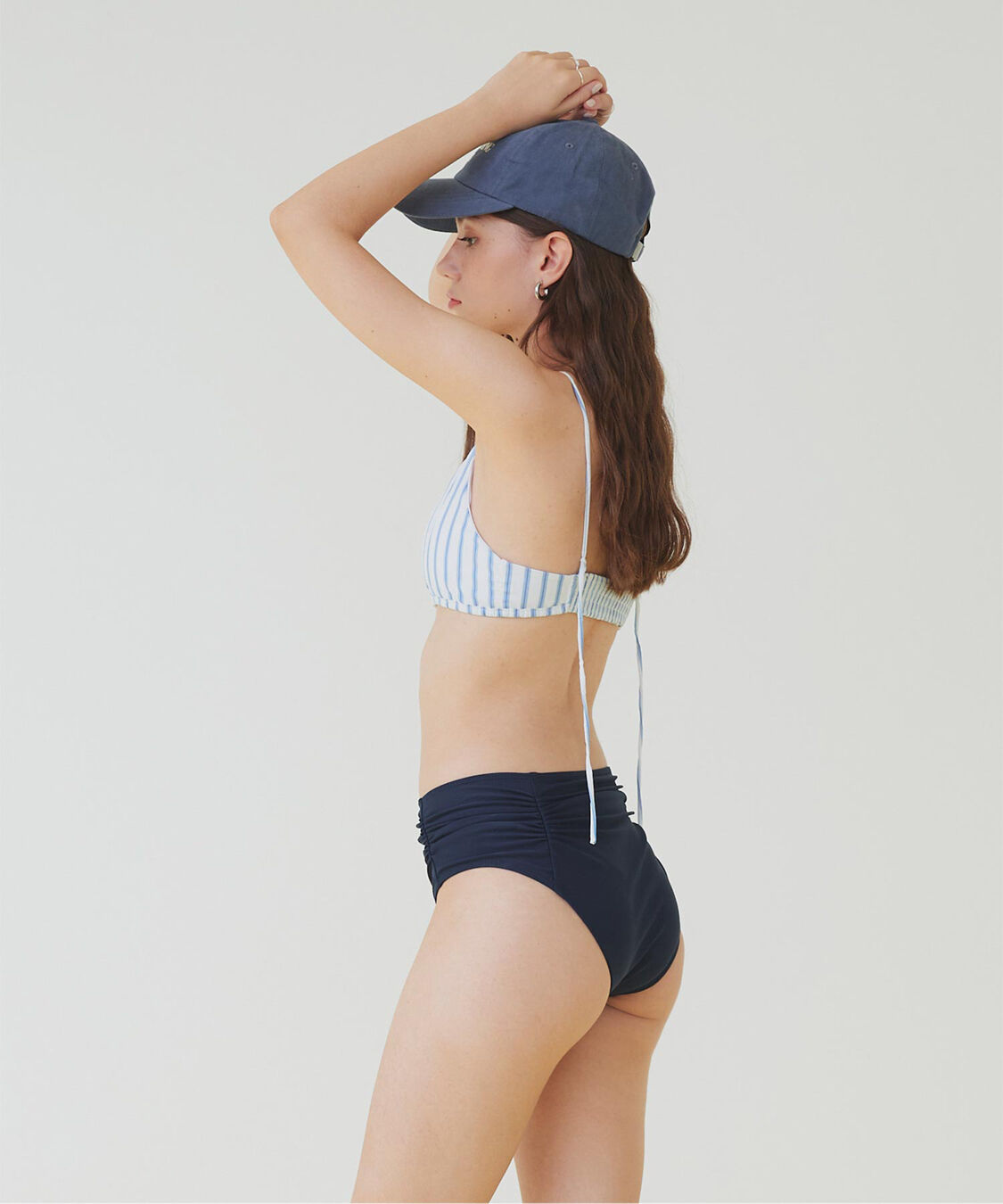 SEA DRESS「シンプルデザインストライプビキニ/水着」|ビキニ|
