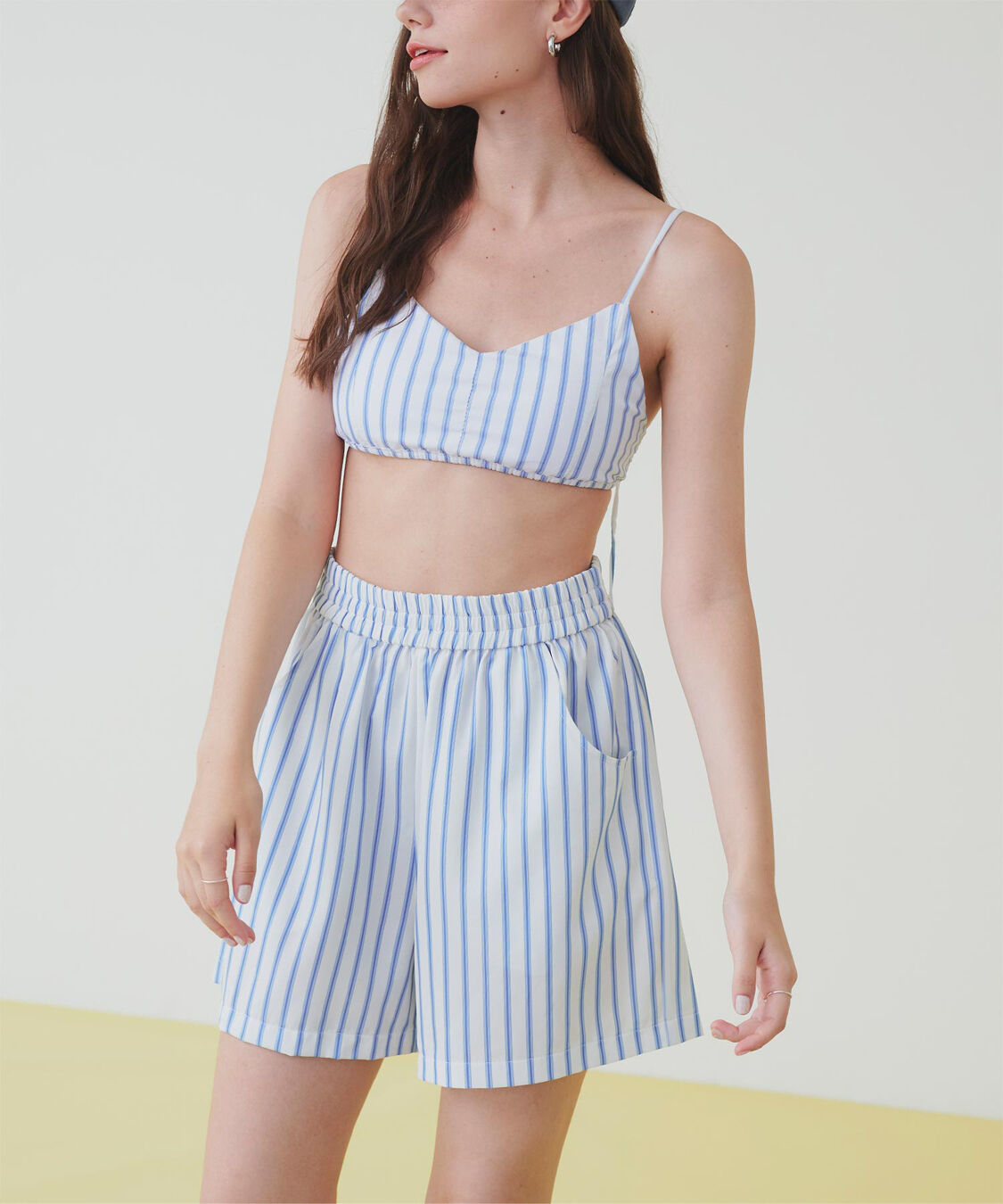 SEA DRESS「シンプルデザインストライプビキニ/水着」|ビキニ|