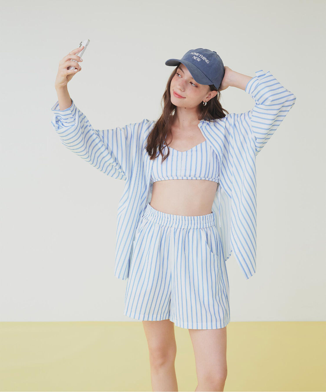 SEA DRESS「シンプルデザインストライプビキニ/水着」|ビキニ|