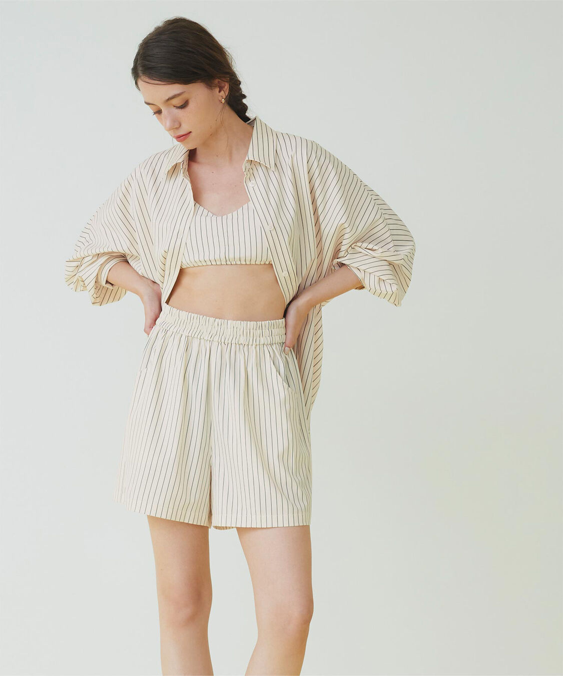 SEA DRESS「シンプルデザインストライプビキニ/水着」|ビキニ|