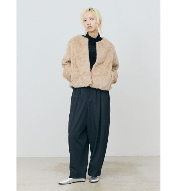 MARMARMAR「MARMARMAR シアータートルネックTシャツ」|Tシャツ・カットソー|